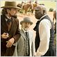 Django Unchained : Bild Christoph Waltz, Leonardo DiCaprio, Samuel L. Jackson
