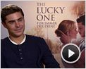 Zac Efron, Taylor Schilling, Nicholas Sparks Interview : The Lucky One - Für immer der Deine