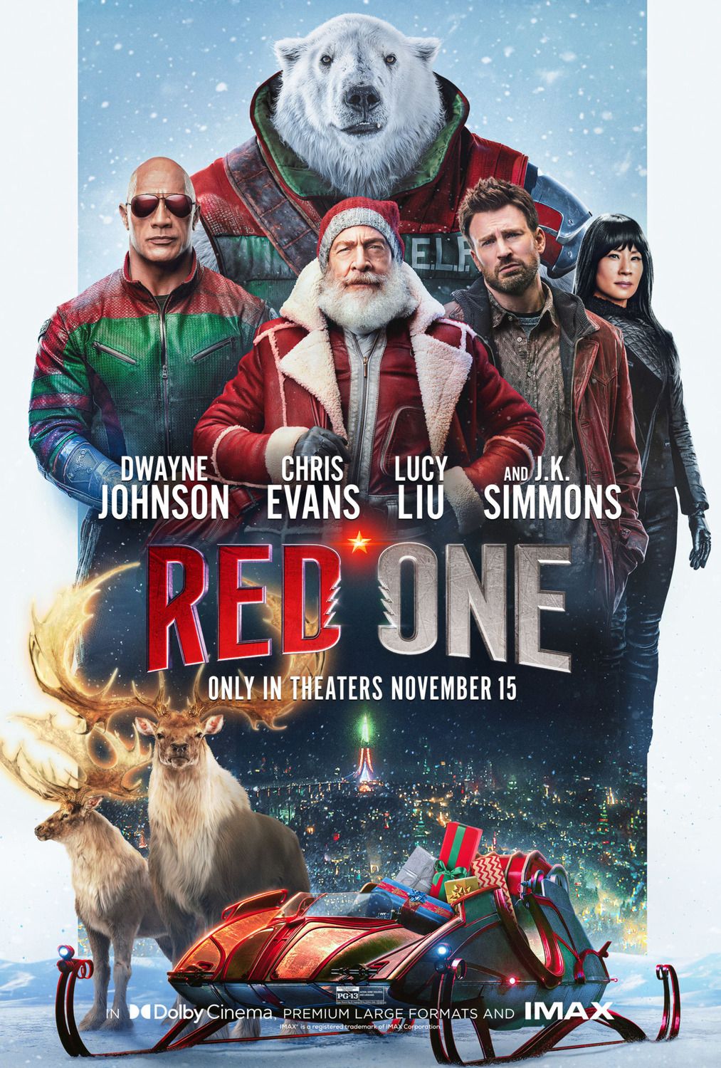 Poster Zum Film Red One Alarmstufe Weihnachten Bild Auf