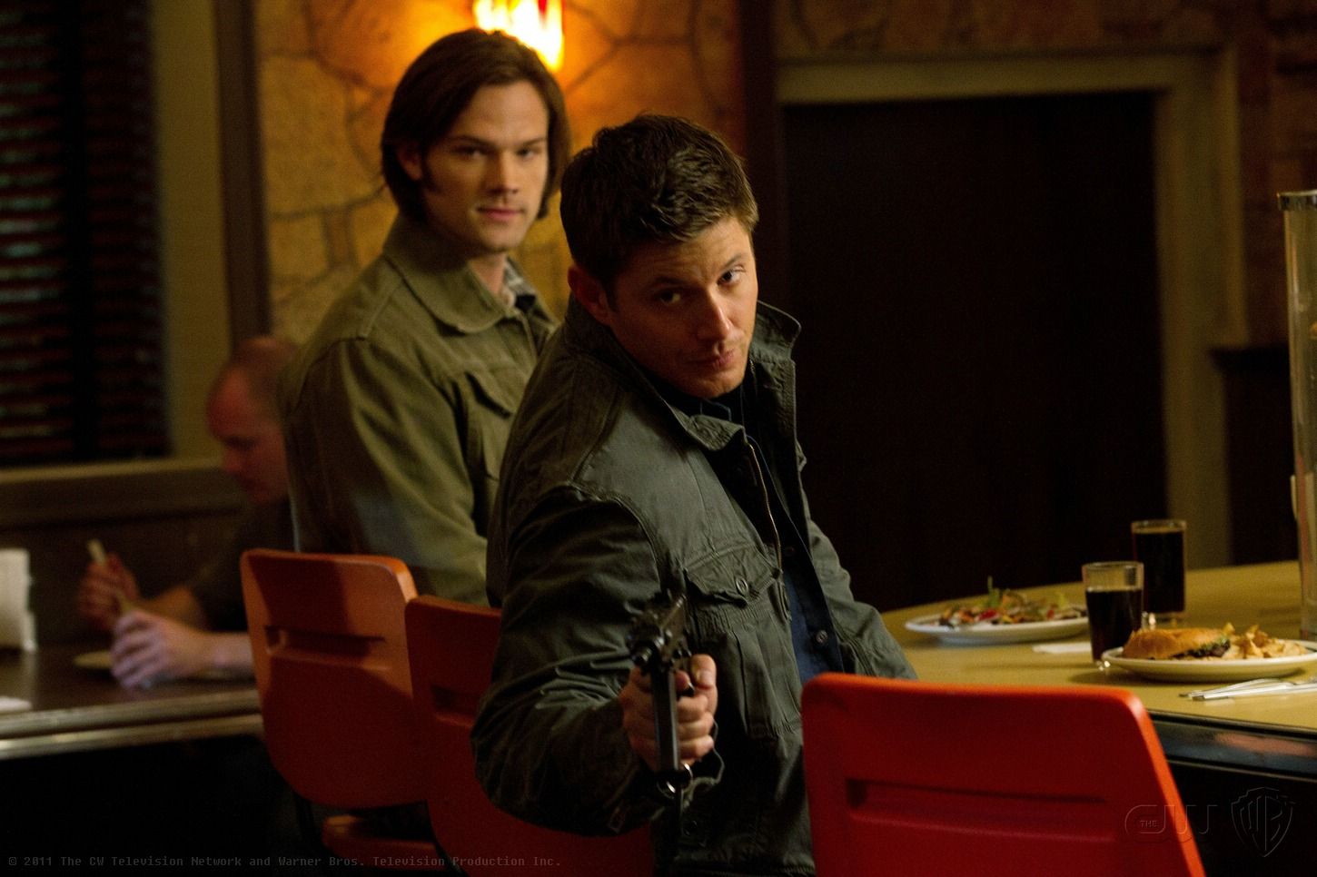 Bild Zu Jensen Ackles Supernatural Kinoposter Jared Padalecki