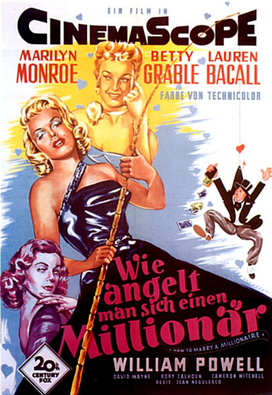 Wie Angelt Man Sich Einen Millionär Film 1953 Filmstartsde 