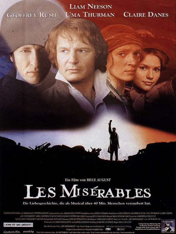 les miserablea movie notea for students