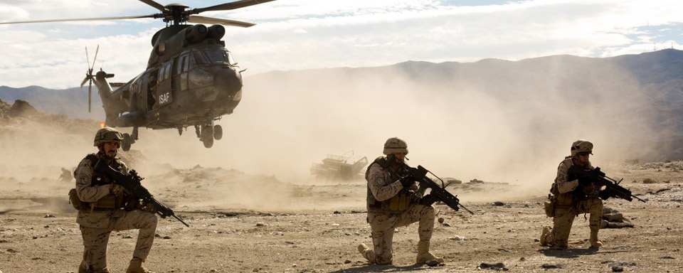 Es regnet Helikopter in "Rescue Under Fire": Deutscher Trailer zum spanischen "Black Hawk Down"