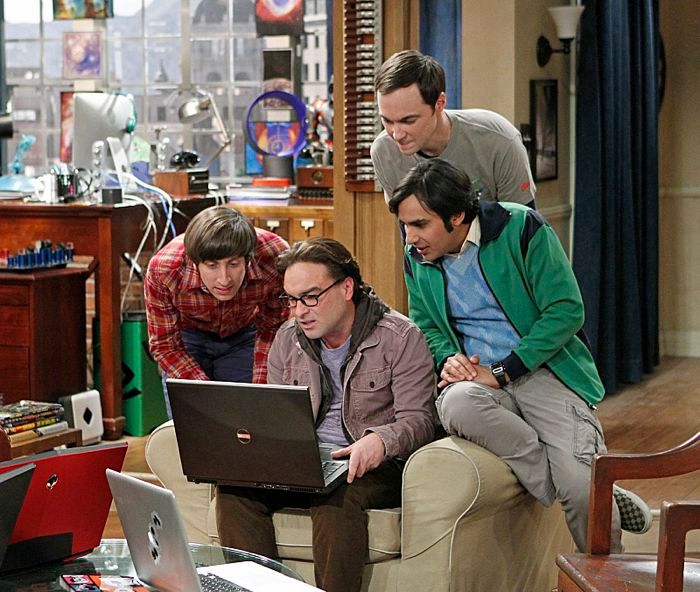 The Big Bang Theory Bild Jim Parsons Johnny Galecki Kunal Nayyar