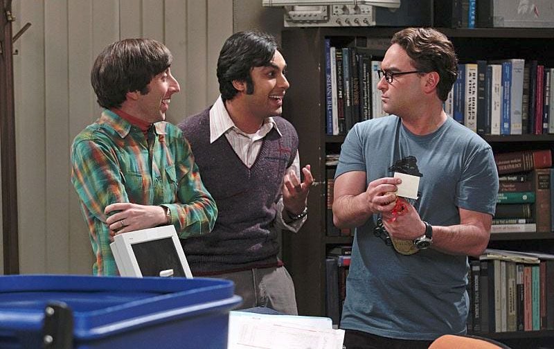 The Big Bang Theory Bild Johnny Galecki Kunal Nayyar Simon Helberg