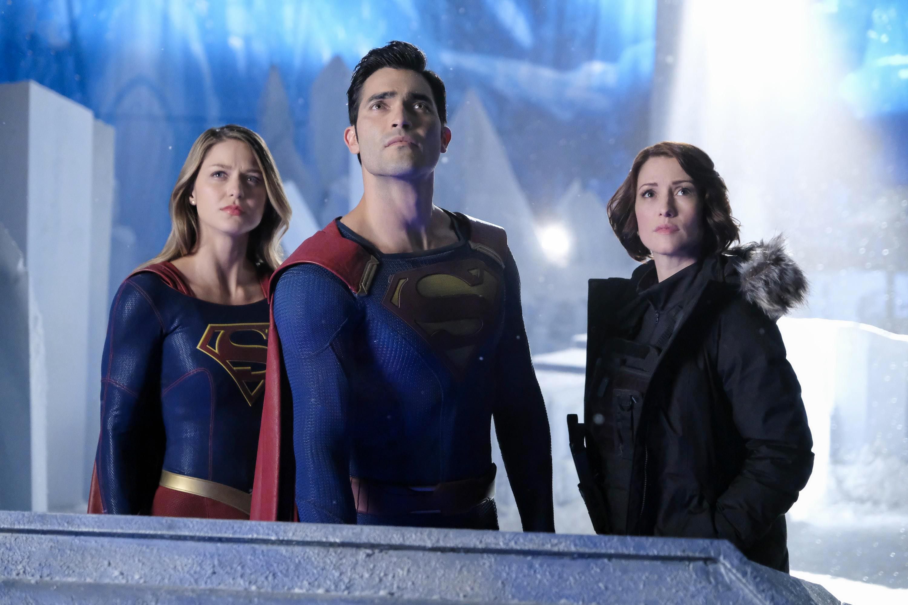 Supergirl Bild Chyler Leigh, Melissa Benoist, Tyler Hoechlin 212 von 449 FILMSTARTS.de