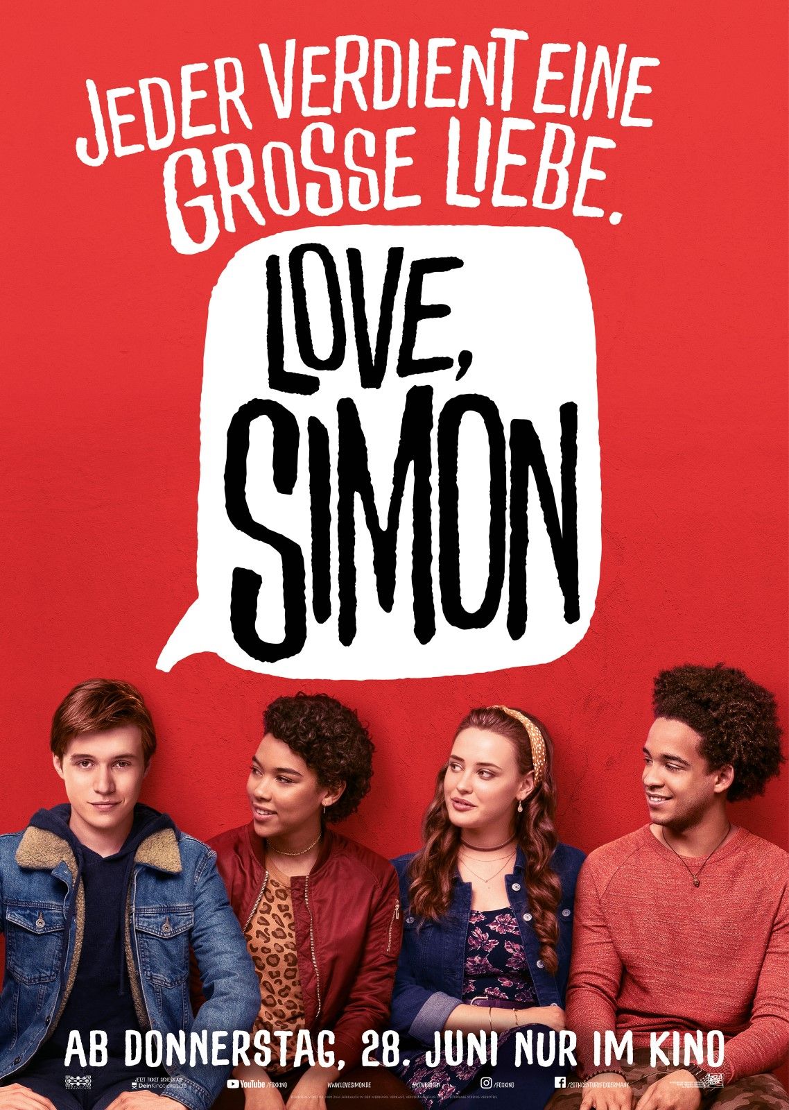 Love, Simon jetzt legal online anschauen.