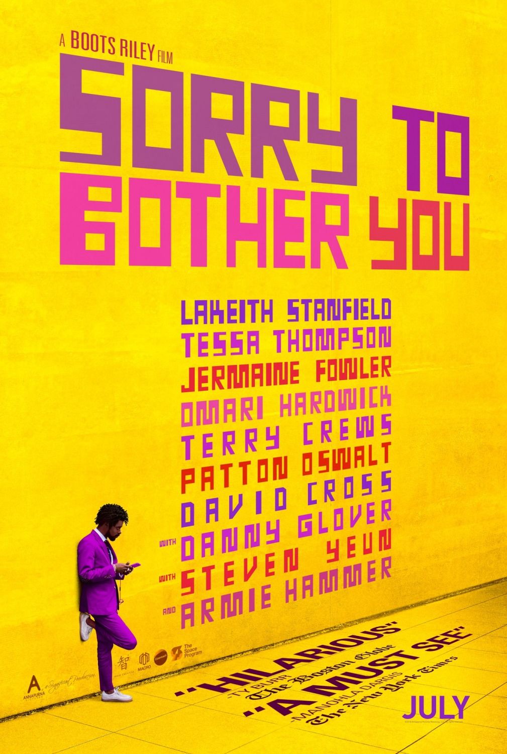Poster Zum Sorry To Bother You Bild 2 Filmstarts De