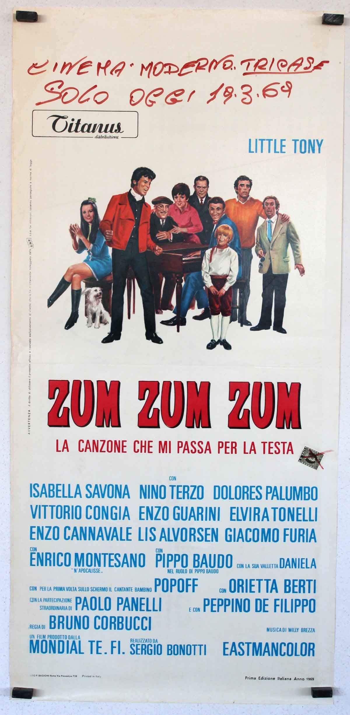 Poster Zum Film Zum Zum Zum La Canzone Che Mi Passa Per La Testa