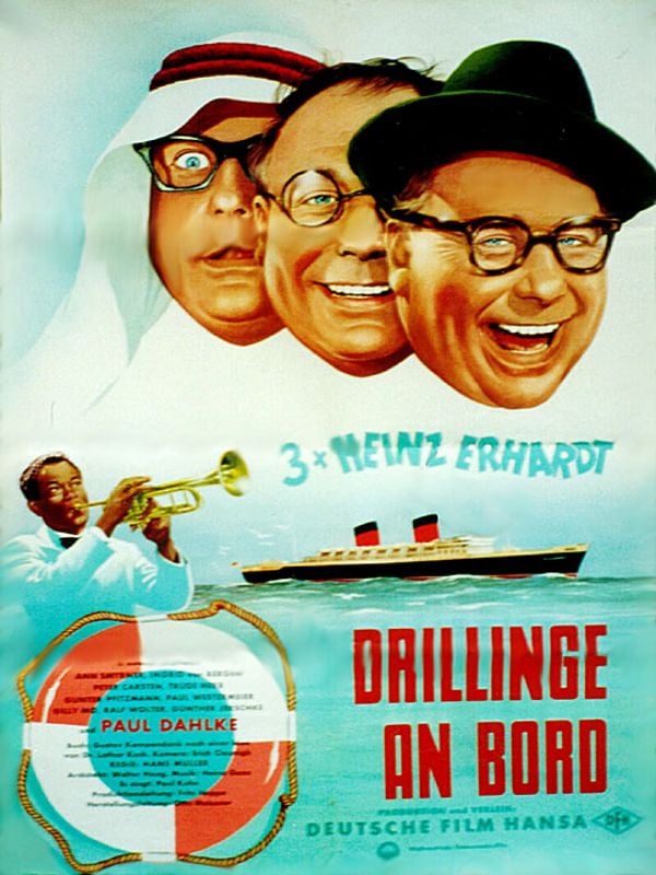 Drillinge an Bord schauspieler, regie, produktion Filme