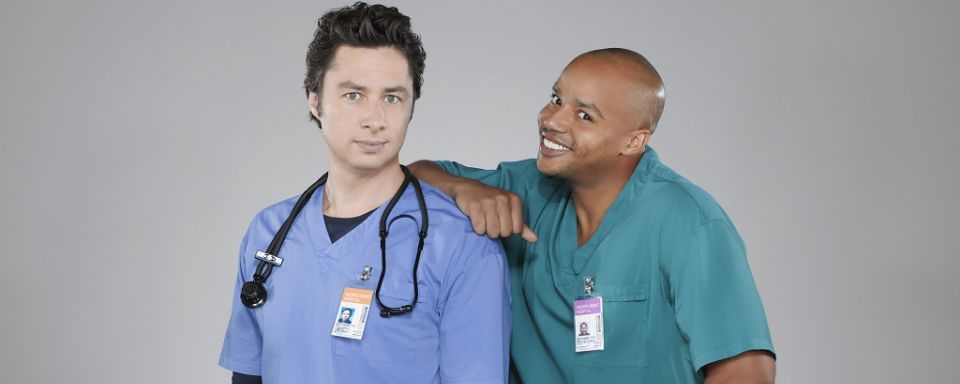 Wiedervereinigung Zach Braff Sorgt Mit Bild Von Sich Und Scrubs Co Stars Im Netz Fur Aufruhr Serien News Filmstarts De