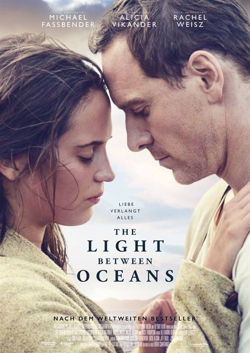 The Light Between Oceans Exklusive Deutsche Posterpremiere Zur Bestsellerverfilmung Mit Michael Fassbender Und Alicia Vikander Filmstarts De