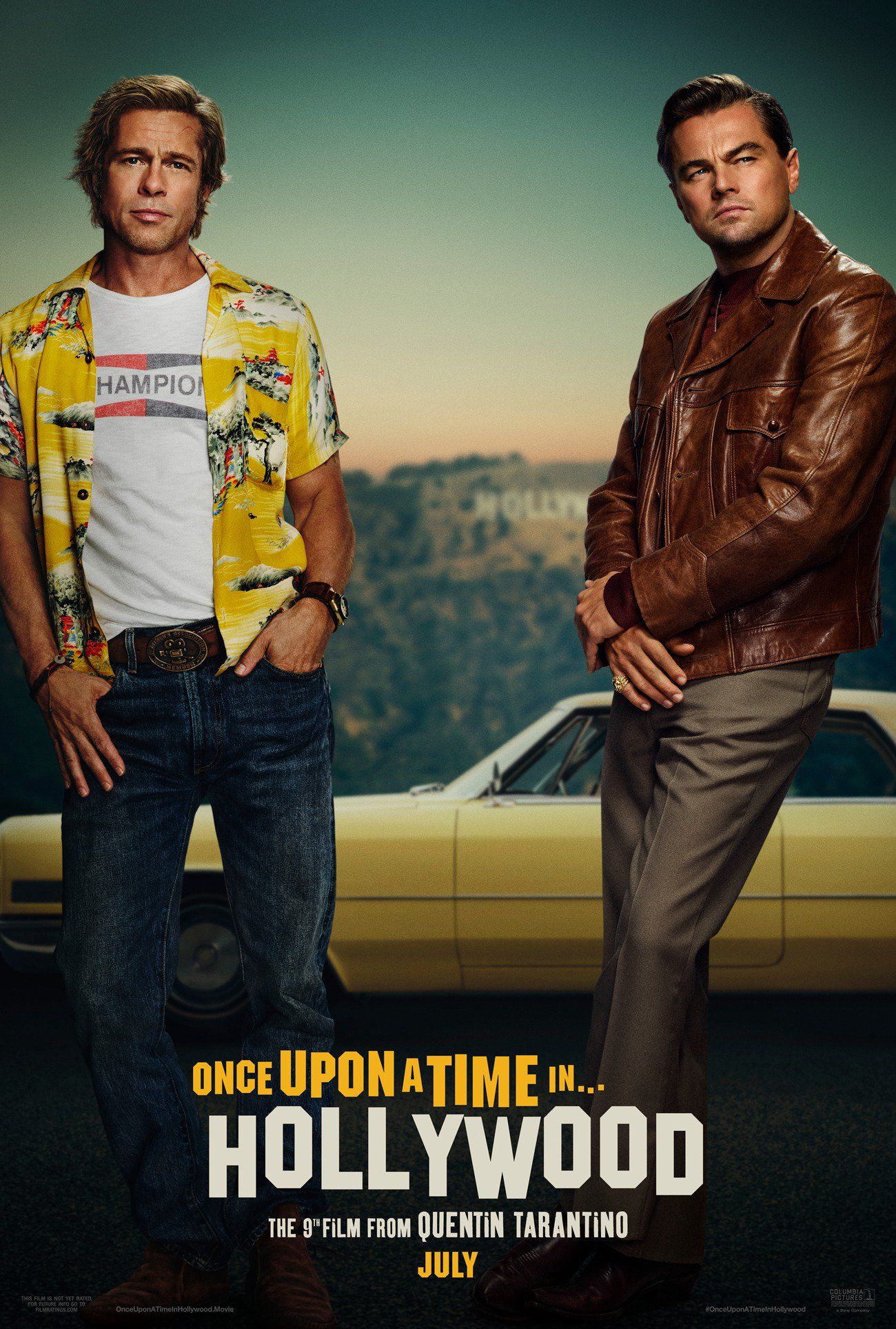 Once Upon A Time In Hollywood Netflix France Vor dem Trailer: Das erste Poster zu Tarantinos "Once Upon A Time In