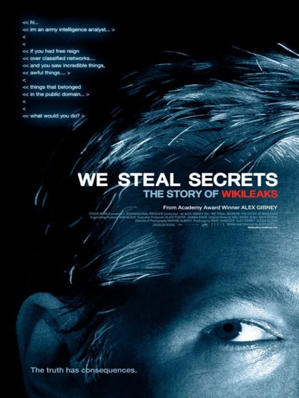Affiche (autres) - FILM - We Steal Secrets: The Story of WikiLeaks : 217610 Affiche (autres) - FILM - We Steal Secrets: The Story of WikiLeaks : 217610