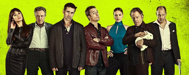 Figurenposter Der Seven Psychopaths Mit Bond Girl Olga Kurylenko Und Colin Farrell Kino News Filmstarts De