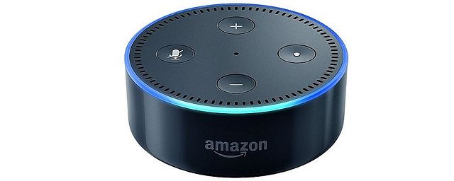 Amazon Echo Sprachsteuerungs Lautsprecher Fur Das Wohnzimmer Ab