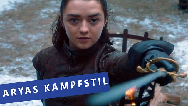 Game Of Thrones: Wir erklären euch Aryas Kampfstil gegen Brienne (FILMSTARTS-Original)