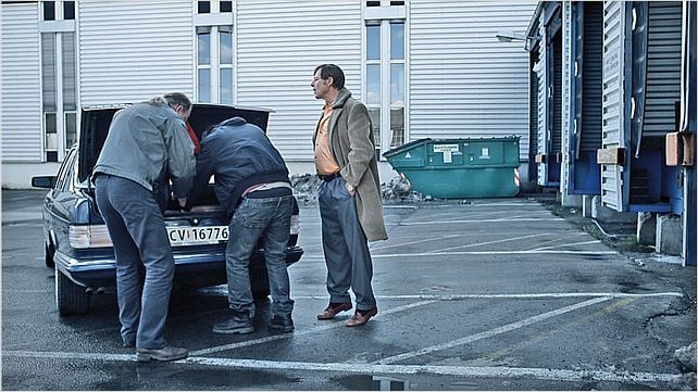 Ein Mann von Welt : photo Bjorn Floberg, Hans Petter Moland, Stellan Skarsgard