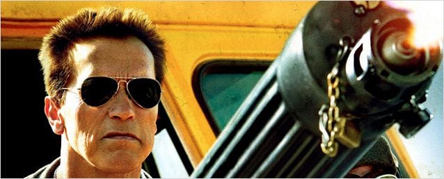 "Last Stand": Finales Poster mit Arnold Schwarzenegger, Johnny Knoxville und Riesenkanone 