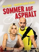 Poster der Sommer auf Asphalt