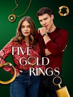 Poster der Winter, Liebe und goldene Weihnachten - Five Gold Rings