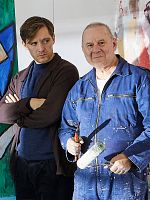 Poster der Die Frau in Blau