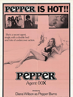 Poster der Pepper-Girl, die Superagentin