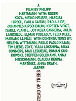 Poster der Anstatt Bäumen