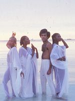 Poster der Boney M.: Disco. Macht. Legende