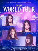 Poster der aespa: World tour in cinemas