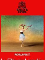Poster der Royal Ballet & Opera: La Fille Mal Gardée