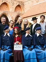 Poster der Mädchen in Uniform