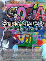 Poster der Varieté Utopolis – oder einige Meter Autobahn