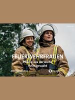 Poster der Feuerwehrfrauen - Phönix aus der Asche
