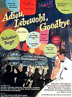 Poster der Adieu, Lebewohl, Goodbye