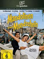 Poster der Mandolinen und Mondschein
