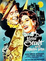 Poster der Die kleine Stadt will schlafen gehn