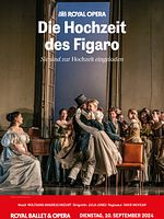 Poster der Royal Ballet and Opera: Die Hochzeit des Figaro