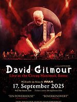 Poster der David Gilmour Live at the Circus Maximus, Rome