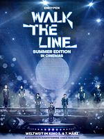 Poster der Enhypen [Walk The Line Summer Edition] In Cinemas
