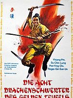 Poster der Die acht Drachenschwerter des gelben Teufels