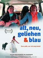 Poster der Alt, neu, geliehen & blau