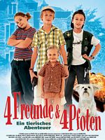 Poster der 4 Freunde und 4 Pfoten