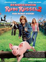 Poster der Rennschwein Rudi Rüssel 2
