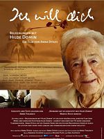 Poster der Ich will dich - Begegnungen mit Hilde Domin
