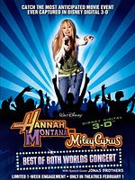 Poster der Hannah Montana - Miley Cyrus: Best of Both Worlds Concert Tour