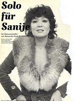 Poster der Solo für Sanije