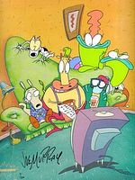 Poster der Rockos modernes Leben