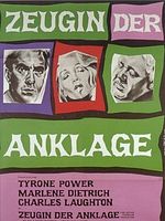 Poster der Zeugin der Anklage