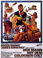 Poster der James Bond 007 - Der Mann mit dem goldenen Colt